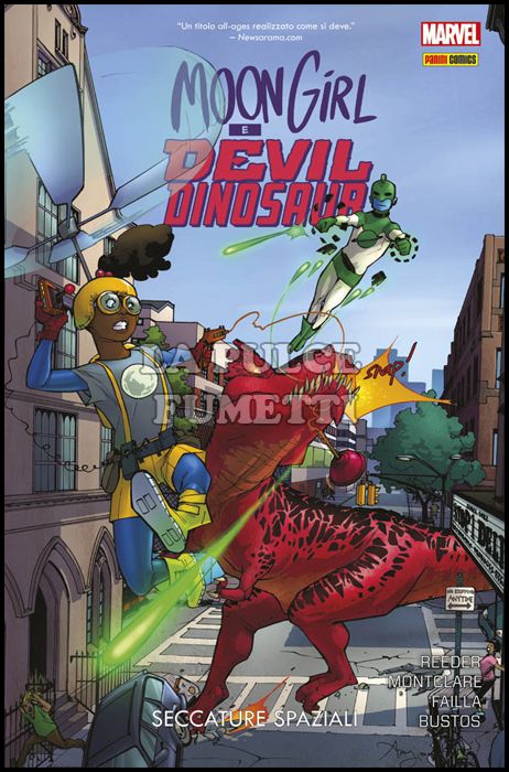 MARVEL COLLECTION INEDITO - MOON GIRL E DEVIL DINOSAUR #     2: SECCATURE SPAZIALI